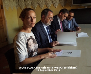 WOP launched between BCASA and WSSA Bethlehem during WOPs Congress